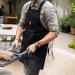 Solo Stove Black Canvas Grilling Apron with Pockets