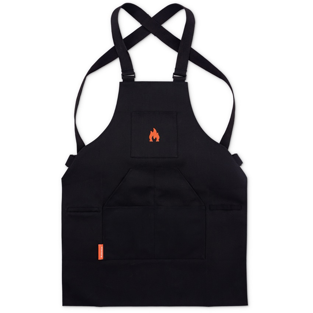 Solo Stove Black Canvas Grilling Apron with Pockets