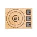 Solo Stove 23 Inch Bamboo Pi Prep Board with 3 Topping Containers
