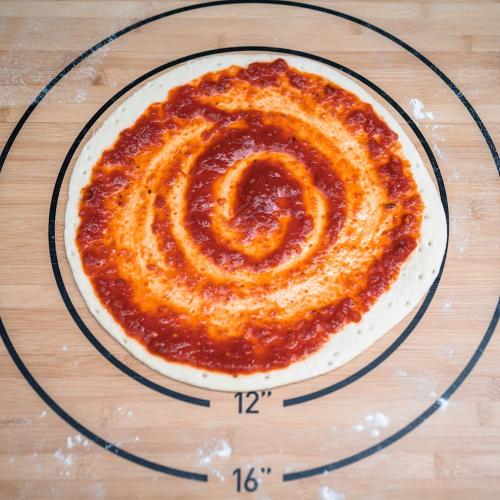 Solo Stove 23 Inch Bamboo Pi Prep Board with 3 Topping Containers