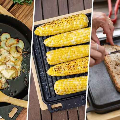 Solo Stove 3 Piece Pi Cast Iron Cookware Set