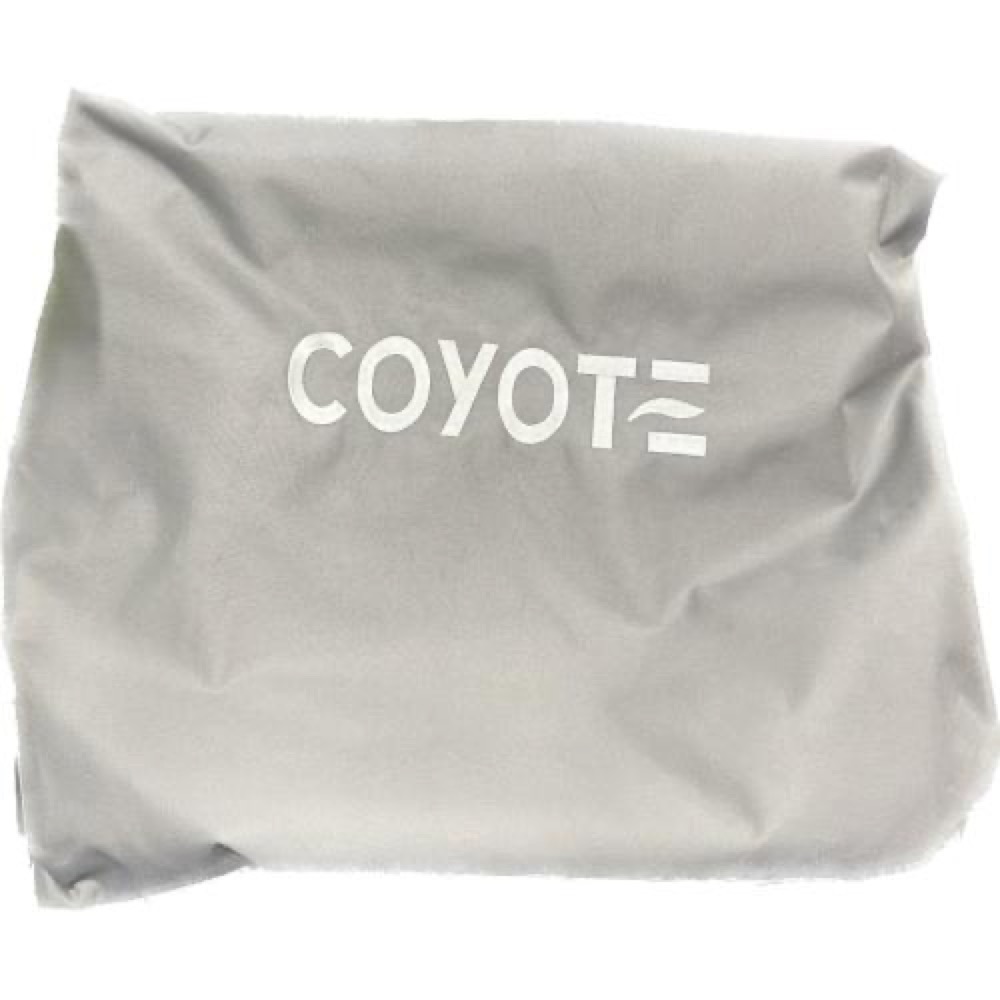 Coyote Gray Grill Cover For 30 Inch Countertop Hybrid Gas  and  Wood Fired Multi Fuel Outdoor Pizza Oven