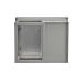Coyote 36 Inch Stainless Steel Right Hinged Access Door  and  Double Drawer Combo