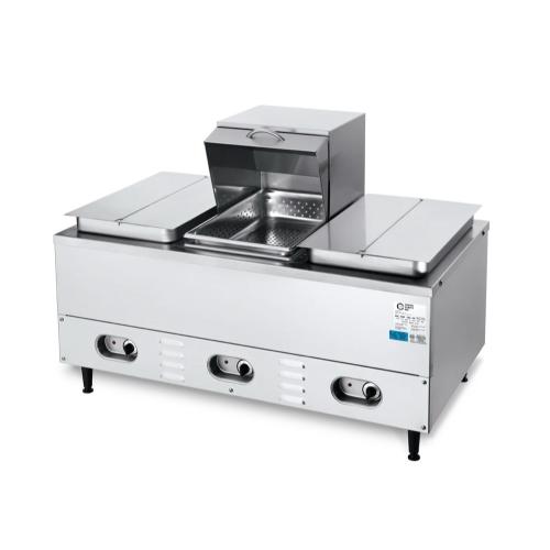 Crown Verity 240V Electric Countertop Hotwell Steamer with Pan Package