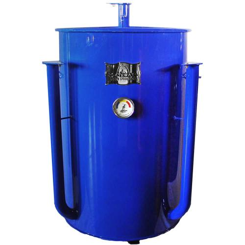 Gateway Drum Smokers Sizzle Edition 55 Gallon Charcoal BBQ Smoker   Gloss Royal