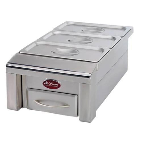 Cal Flame 12 Inch Drop In Food Warmer