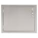 Artisan 26 Inch Stainless Steel Left Hinged Horizontal Single Access Door