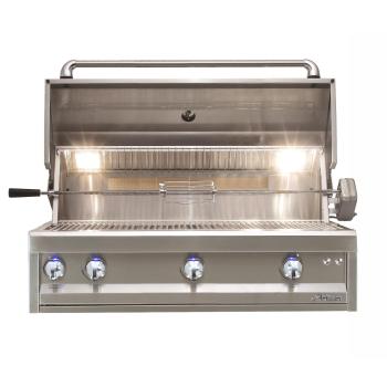 Artisan Professional 42 Inch 3 Burner Built In Propane Gas Grill with Rear Infrared Burner350