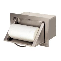 Artisan 17 Inch Stainless Steel Built In Tilt Out Paper Towel Holder250