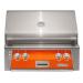 Alfresco Grills ALXE 30 Inch 2 Burner Built In Propane Gas Grill with Rear Infrared Burner Luminous Orange ALXE 30 LP S200575