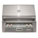 Alfresco Grills ALXE 30 Inch 2 Burner Built In Propane Gas Grill with Rear Infrared Burner Signal Grey ALXE 30 LP S700475