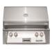 Alfresco Grills ALXE 30 Inch 2 Burner Built In Natural Gas Grill with Sear Zone and Rear Infrared Burner   Signal White Matte