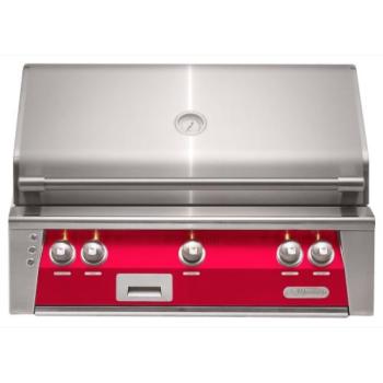 Alfresco Grills ALXE 36 Inch 3 Burner Built In Propane Gas Grill with Rear Infrared Burner Raspberry Red ALXE 36 LP S3027350