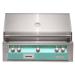 Alfresco Grills ALXE 36 Inch 3 Burner Built In Propane Gas Grill with Rear Infrared Burner Light Green ALXE 36 LP S6027 75