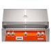 Alfresco Grills ALXE 36 Inch 3 Burner Built In Propane Gas Grill with Rear Infrared Burner Luminous Orange ALXE 36 LP S200575