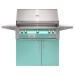 Alfresco Grills ALXE 36 Inch 3 Burner Freestanding Propane Gas Grill with Rear Infrared Burner Light Green ALXE 36C LP S602775
