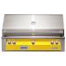 Alfresco Grills ALXE 42 Inch 3 Burner Built In Propane Gas Grill with Rear Infrared Burner Traffic Yellow ALXE 42 LP S102375