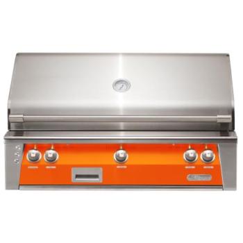 Alfresco Grills ALXE 42 Inch 3 Burner Built In Propane Gas Grill with Rear Infrared Burner Luminous Orange ALXE 42 LP S2005350