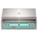 Alfresco Grills ALXE 42 Inch 3 Burner Built In Propane Gas Grill with Sear Zone and Rear Infrared Burner Light Green ALXE 42SZ LP S602775