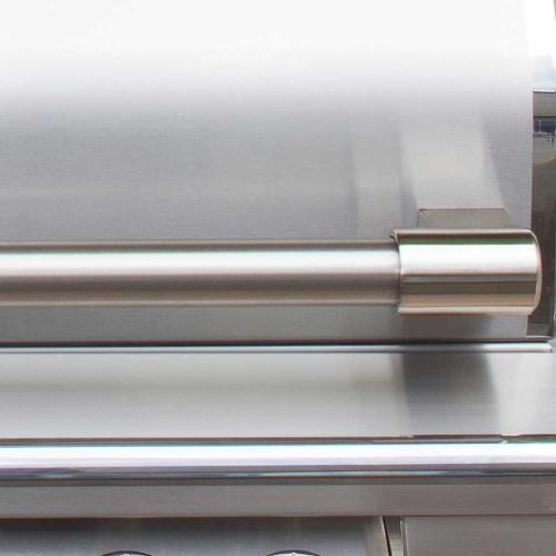 Alfresco Grills ALXE 42 Inch 3 Burner Freestanding Deluxe Propane Gas Grill with Sear Zone and Rear Infrared Burner   Blue Lilac