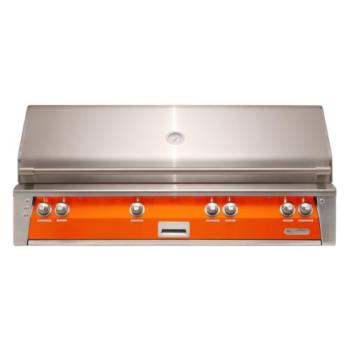 Alfresco Grills ALXE 56 Inch 4 Burner Built In Propane Gas Grill with Sear Zone and Rear Infrared Burner Luminous Orange ALXE 56BFG LP S2005350