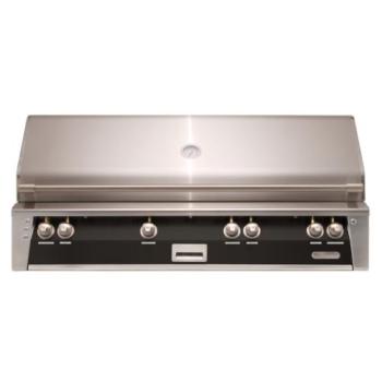 Alfresco Grills ALXE 56 Inch 4 Burner Built In Natural Gas Grill with Sear Zone and Rear Infrared Burner Jet Black Matte ALXE 56BFG NG SM9005350