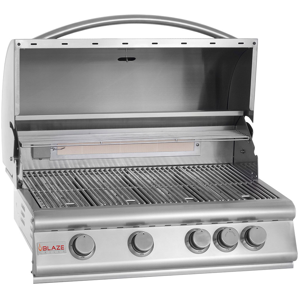 Blaze Grills 34 Inch 4 Burner Built In Natural Gas Grill