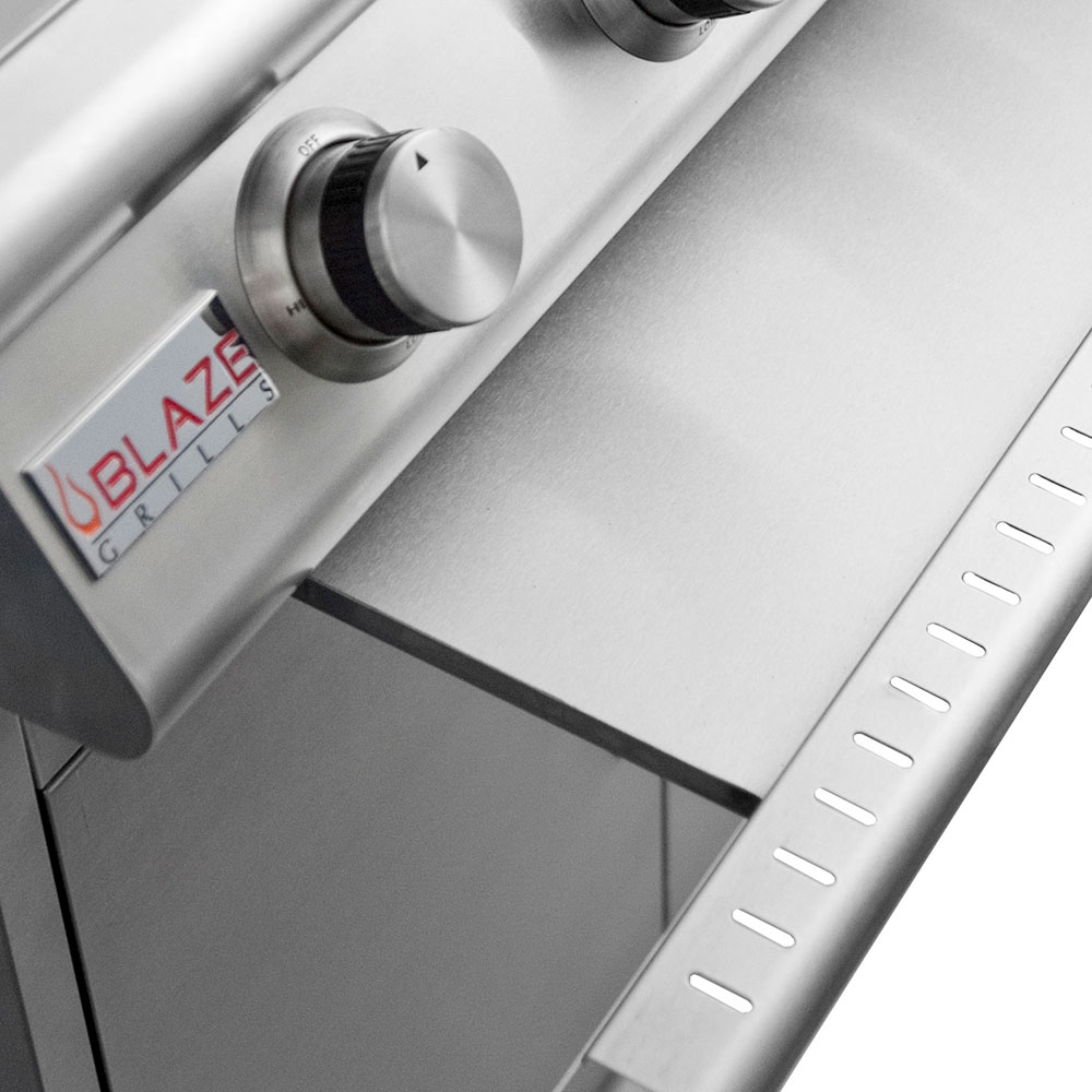 BLAZE BBQ Outdoor Package of 40” LTE Builtin Gas Grill, LTE BuiltIn