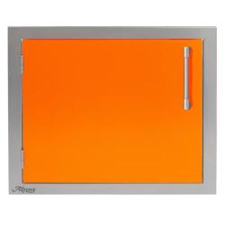 Alfresco Grills 23 Inch Stainless Steel Left Hinged Vertical Single Access Door Luminous Orange AXE 23L 01 S2005250
