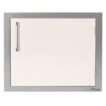 Alfresco Grills 23 Inch Stainless Steel Right Hinged Vertical Single Access Door Signal White Gloss AXE 23R 01 S9003350