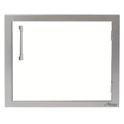 Alfresco Grills 23 Inch Stainless Steel Right Hinged Vertical Single Access Door Signal White Matte AXE 23R 01 SM9003250