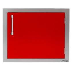 Alfresco Grills 23 Inch Stainless Steel Right Hinged Vertical Single Access Door Carmine Red AXE 23R 01 S3002250