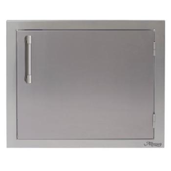 Alfresco Grills 23 Inch Stainless Steel Right Hinged Vertical Single Access Door Signal Grey AXE 23R 01 S7004350