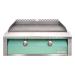 Alfresco Grills 30 Inch 2 Burner Built In Propane Gas Commercial Style Flat Top Griddle Light Green AXE 30GT LP S602775