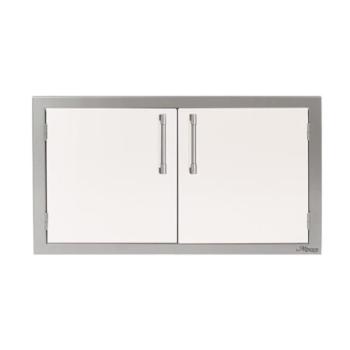 Alfresco Grills 36 Inch Stainless Steel Double Access Door Signal White Gloss AXE 36 01 S9003350