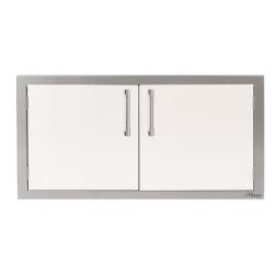 Alfresco Grills 42 Inch Stainless Steel Double Access Door Signal White Gloss AXE 42 01 S9003250