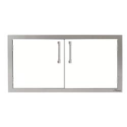 Alfresco Grills 42 Inch Stainless Steel Double Access Door Signal White Matte AXE 42 01 SM9003250