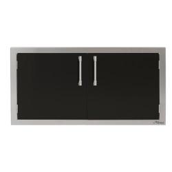 Alfresco Grills 42 Inch Stainless Steel Double Access Door Jet Black Gloss AXE 42 01 S9005250