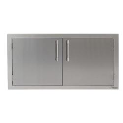 Alfresco Grills 42 Inch Stainless Steel Double Access Door Signal Grey AXE 42 01 S7004250