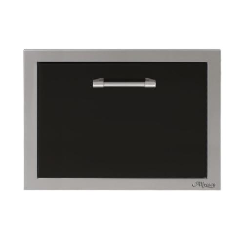 Alfresco Grills 26 Inch Built In Insulated Under Counter Ice Drawer and Bev Center   32 Lb