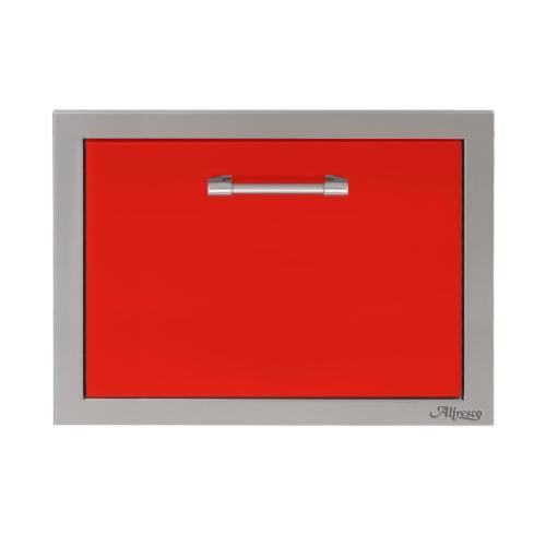 Alfresco Grills 26 Inch Built In Insulated Under Counter Ice Drawer and Bev Center   32 Lb