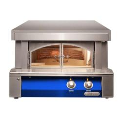 Alfresco Grills 30 Inch Countertop Propane Gas Outdoor Pizza Oven Ultramarine Blue AXE PZA LP S5002250