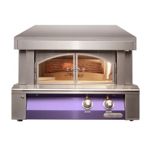 Alfresco Grills 30 Inch Countertop Natural Gas Outdoor Pizza Oven   Blue Lilac