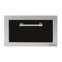 Alfresco Grills 17 Inch Tilt Out Stainless Steel Paper Towel Dispenser Jet Black Gloss AXE TH S9005250