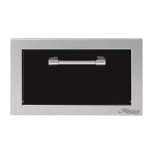 Alfresco Grills 17 Inch Tilt Out Stainless Steel Paper Towel Dispenser   Jet Black Gloss