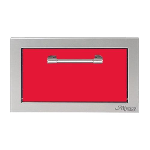 Alfresco Grills 17 Inch Tilt Out Stainless Steel Paper Towel Dispenser   Raspberry Red