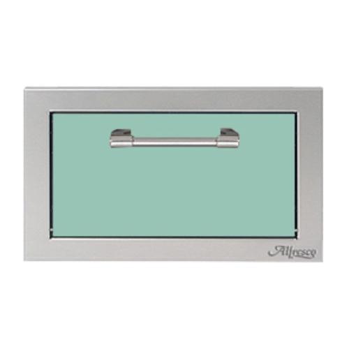 Alfresco Grills 17 Inch Tilt Out Stainless Steel Paper Towel Dispenser   Light Green
