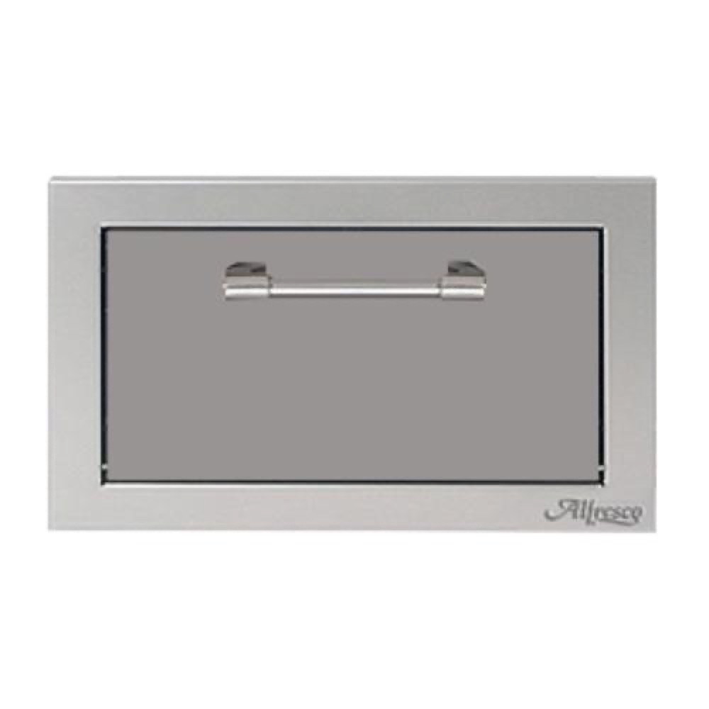 Alfresco Grills 17 Inch Tilt Out Stainless Steel Paper Towel Dispenser   Signal Grey