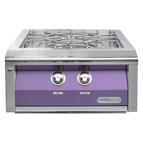 Alfresco Grills 65000 BTU Built In Natural Gas Versa Power Cooker   Blue Lilac