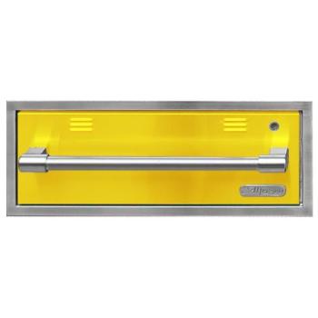 Alfresco Grills 30 Inch 110v Electric Outdoor Warming Drawer Traffic Yellow AXEWD 30 S1023350